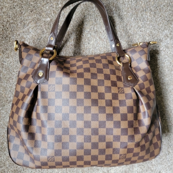 LOUIS VUITTON EVORA MM SHOULDER BAG - Picture 4 of 12